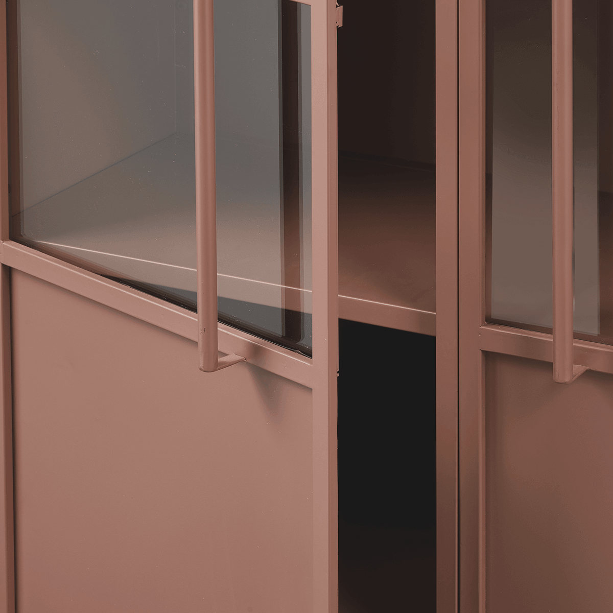 Exhibit Low Metal Cabinet