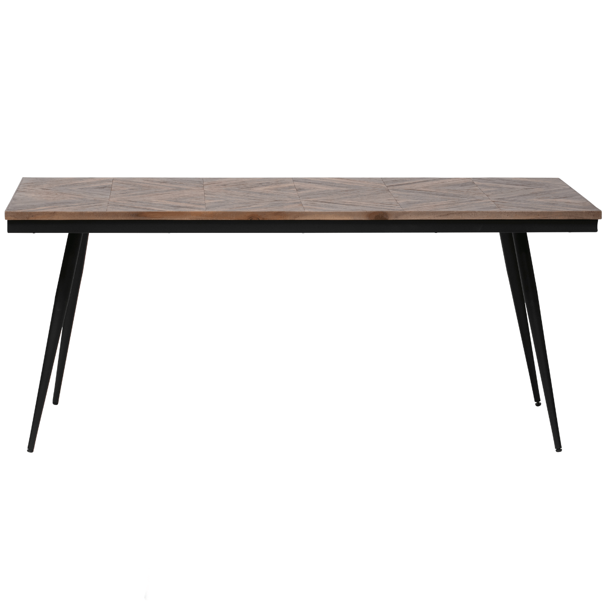 Rhombic Recycled Teak Wood Dining Table