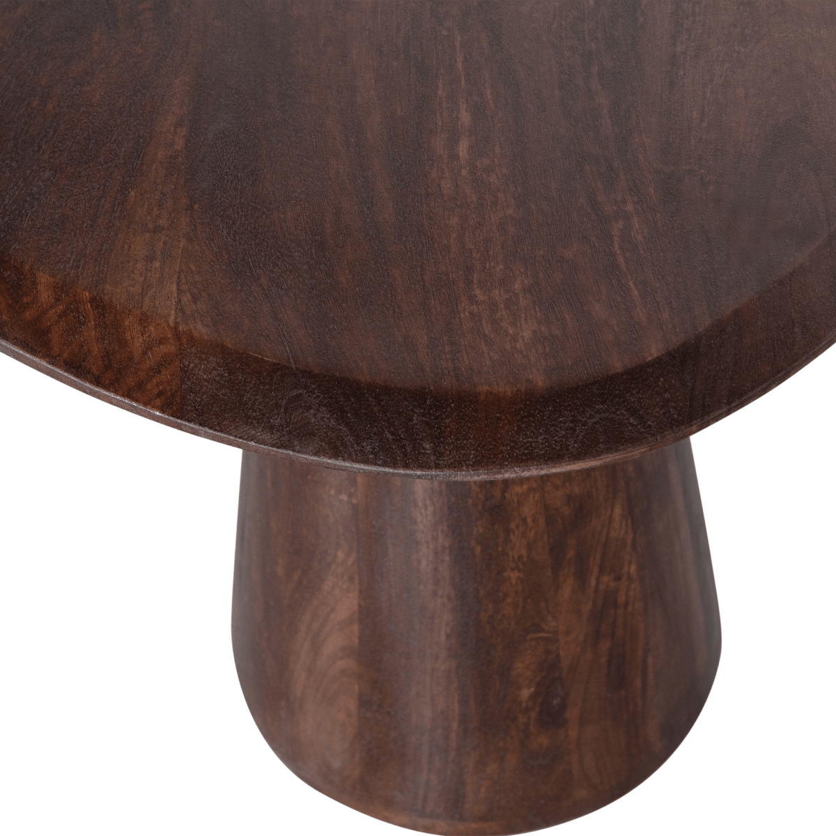 Posture Walnut Wood Side Table