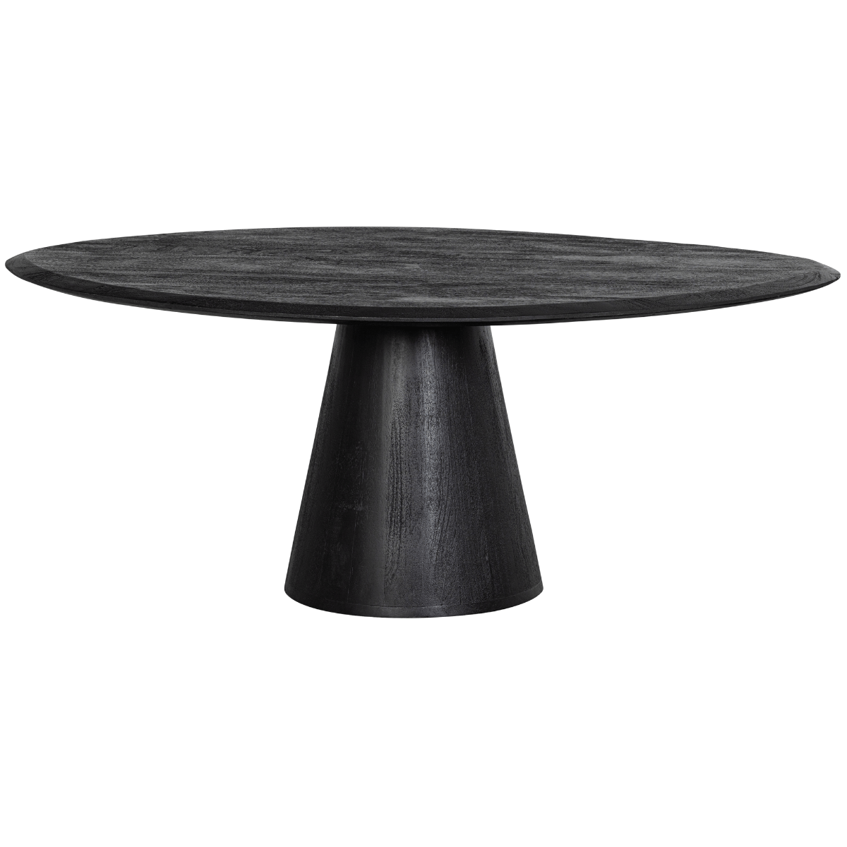 Posture Black Wood Coffee Table
