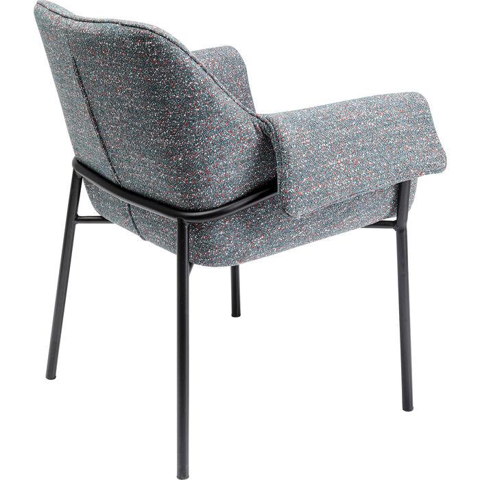 Bess Flitter Chair with Armrest (2/Set) - WOO .Design