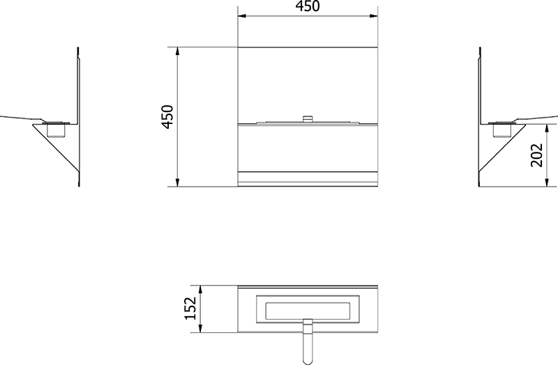 Besta Bio Fireplace - WOO .Design