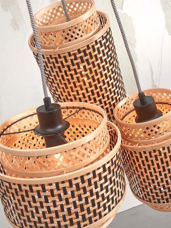 Bhutan 3-Shade Hanging Lamp - WOO .Design