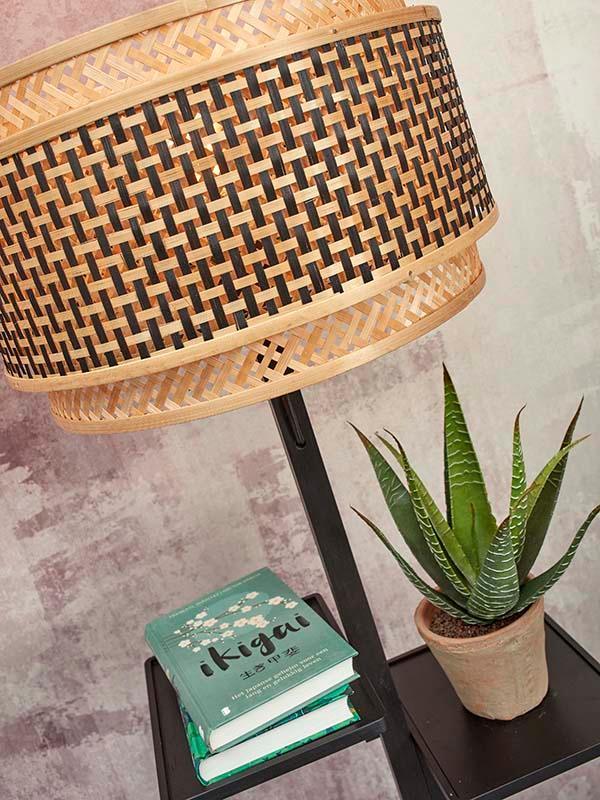 Bhutan Floor Lamp with Shelves - WOO .Design