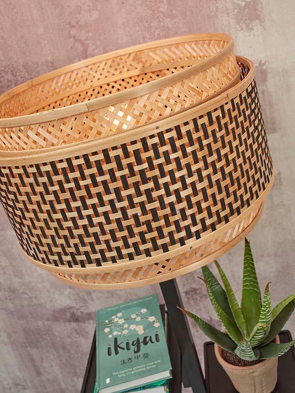 Bhutan Floor Lamp with Shelves - WOO .Design