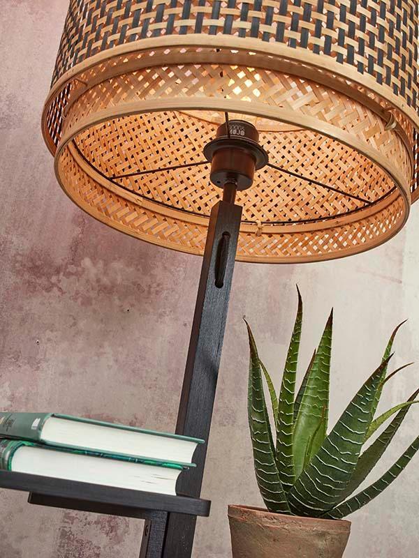 Bhutan Floor Lamp with Shelves - WOO .Design