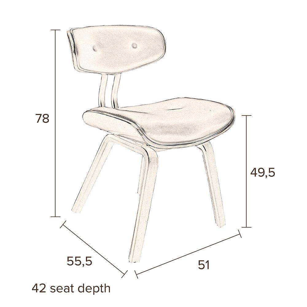 Blackwood Grey Fabric Chair - WOO .Design