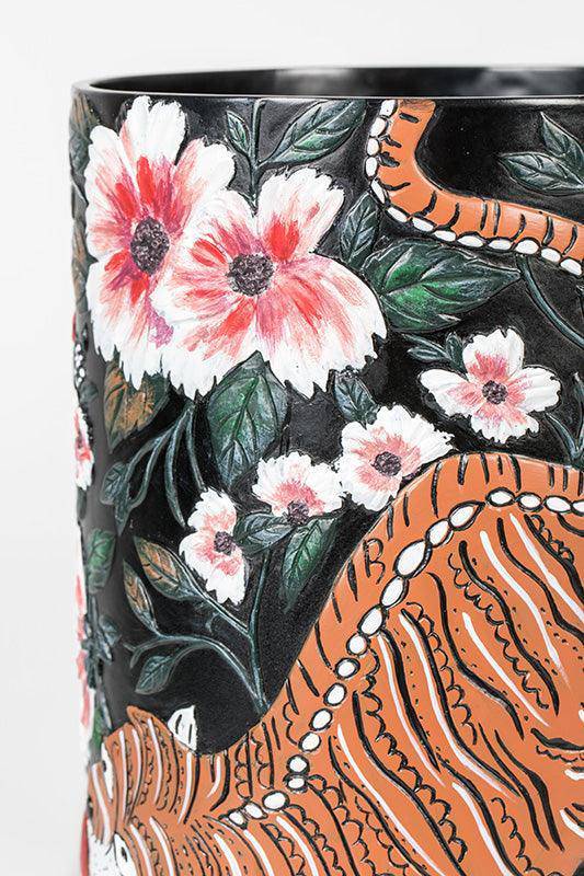 Songs Of The Night Tiger Vase