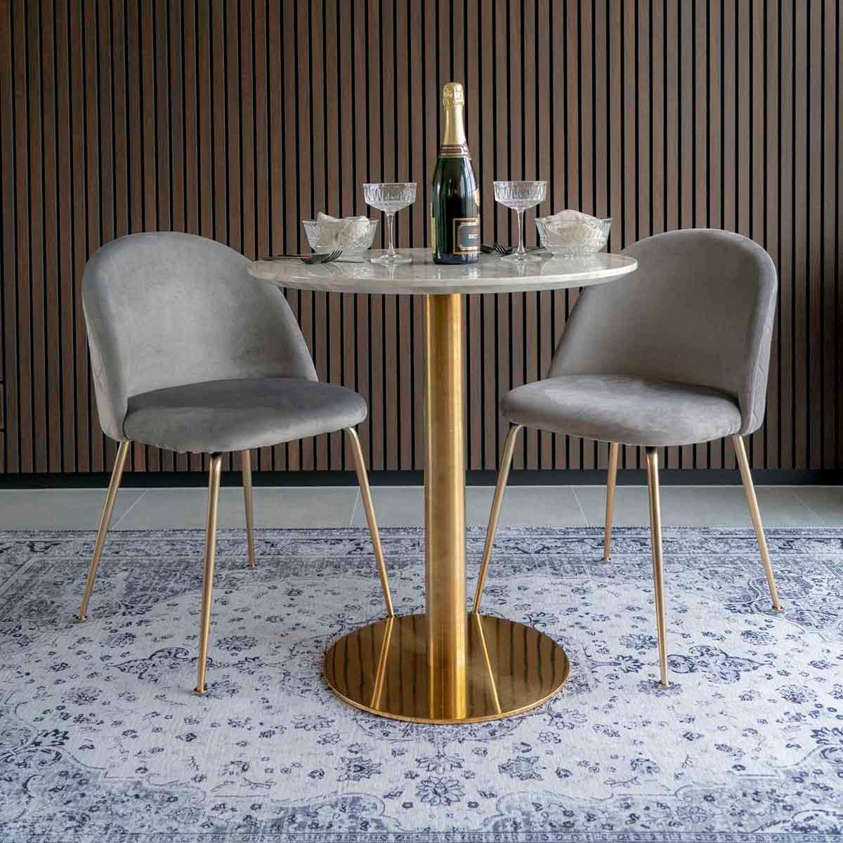 Bolzano Marble Look Dining Table - WOO .Design