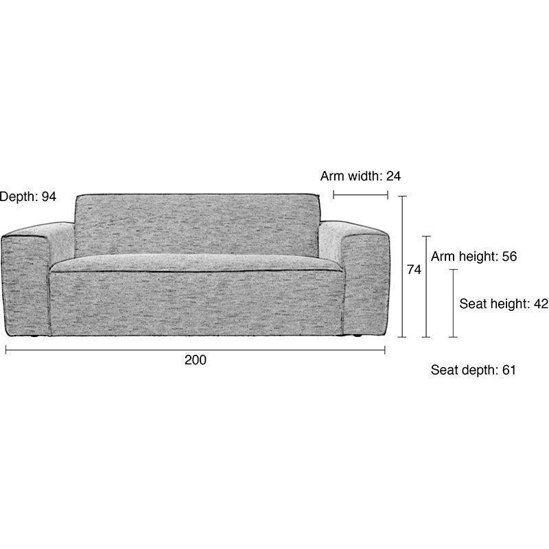Bor 2.5 Seater Sofa - WOO .Design