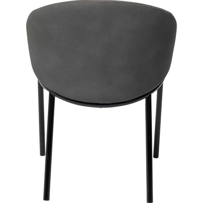 Boulevard Grey Chair with Armrest (2/Set) - WOO .Design