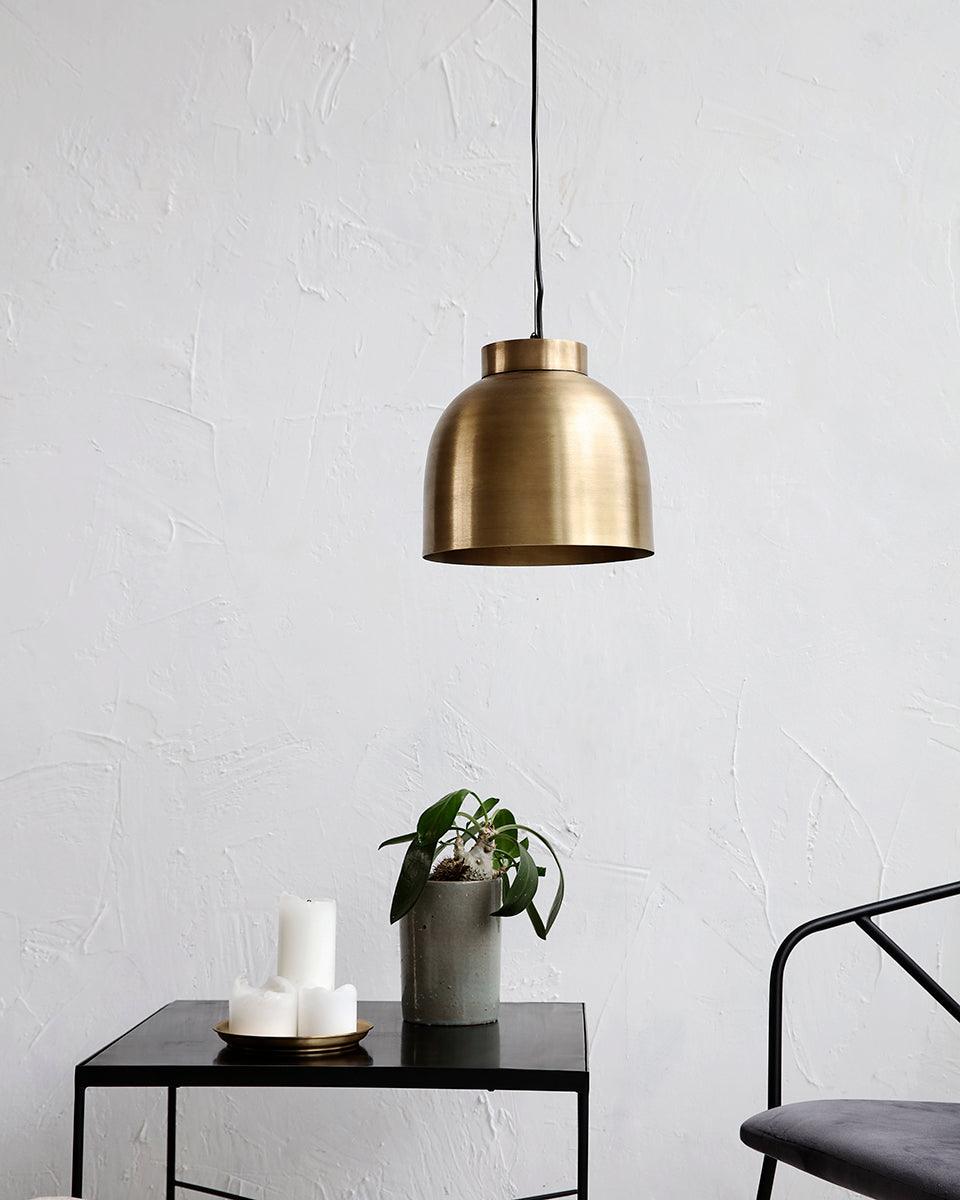 Bowl Brass Pendant Lamp - WOO .Design