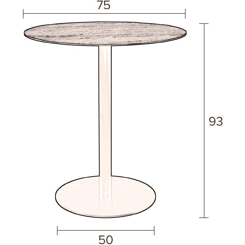 Braza Round Counter Table - WOO .Design
