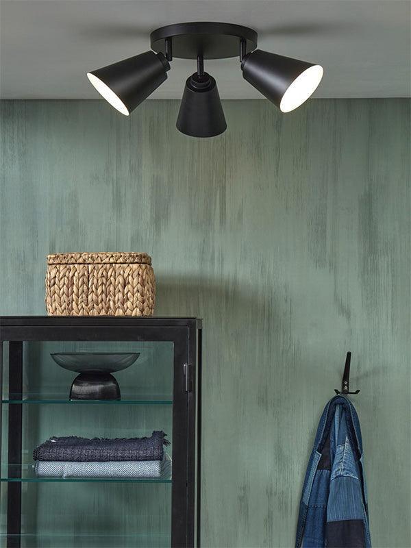 Bremen 3-Shade Ceiling Lamp - WOO .Design