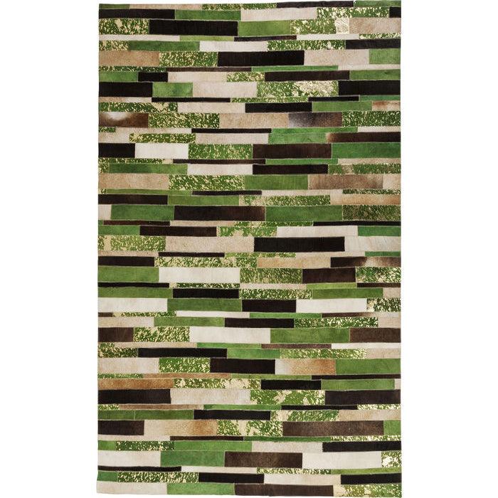 Brick Green Leather Carpet - WOO .Design