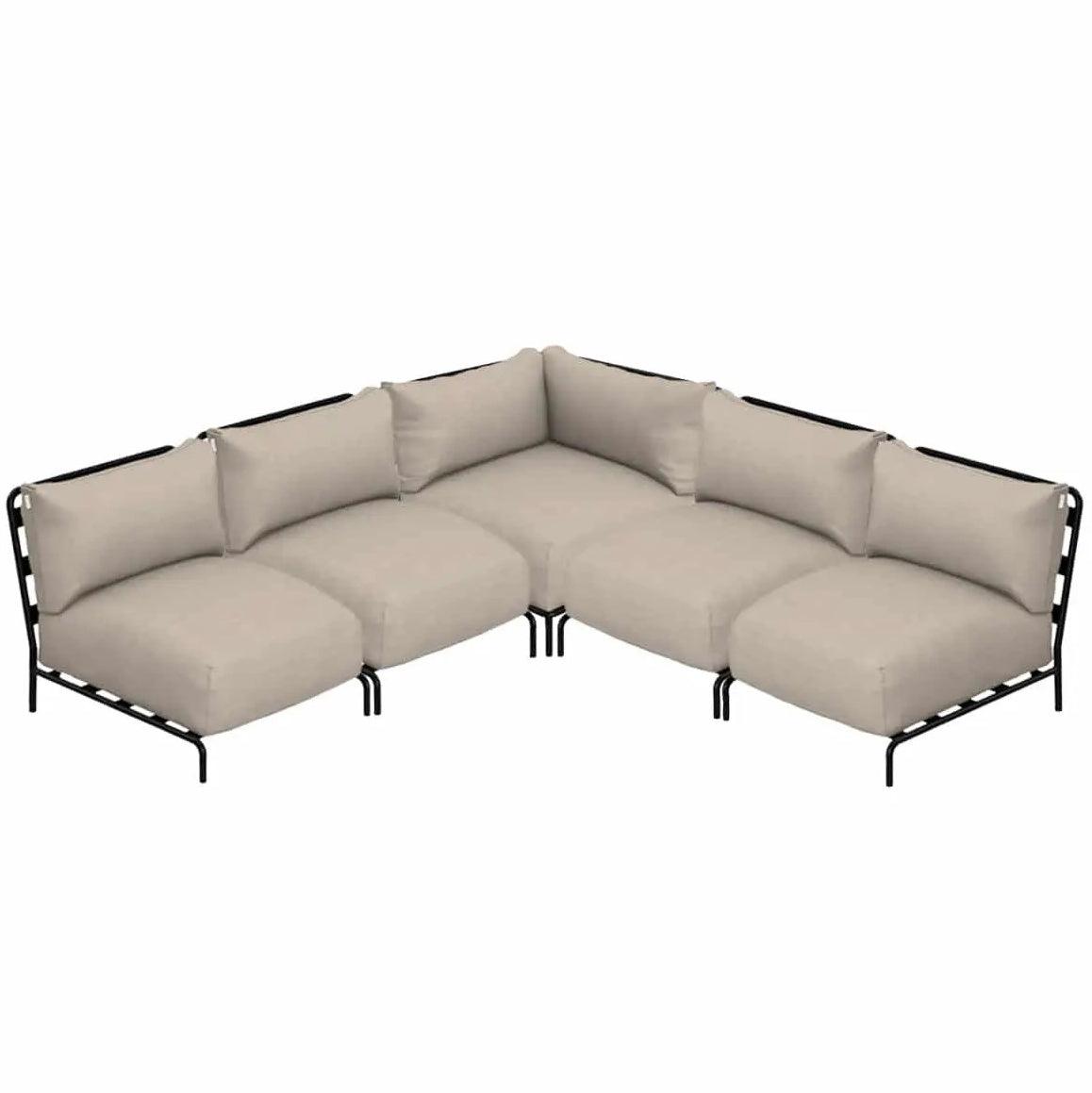 Brick Outdoor 5 Seater Sofa - WOO .Design