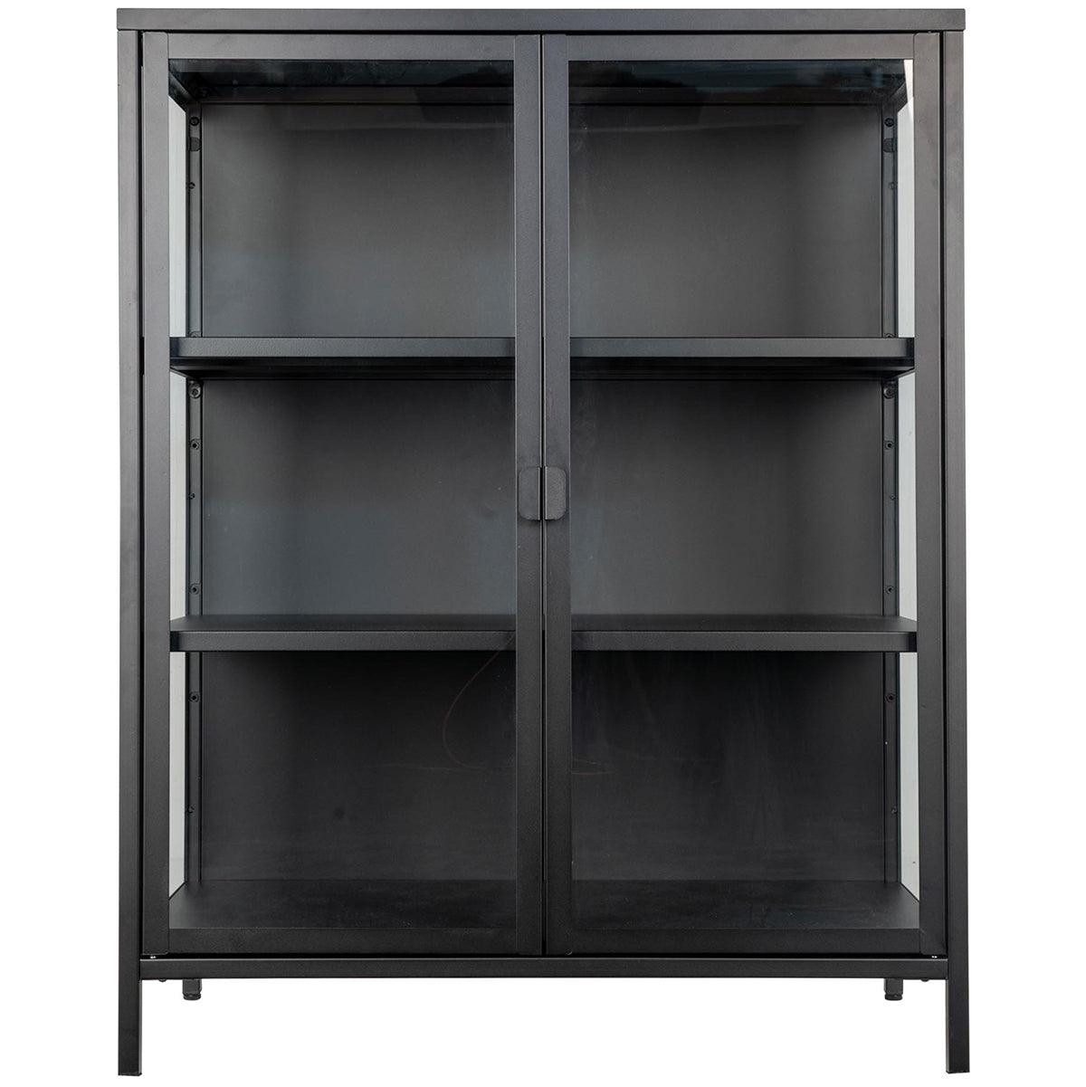 Brisbane Black Low Display Cabinet - WOO .Design