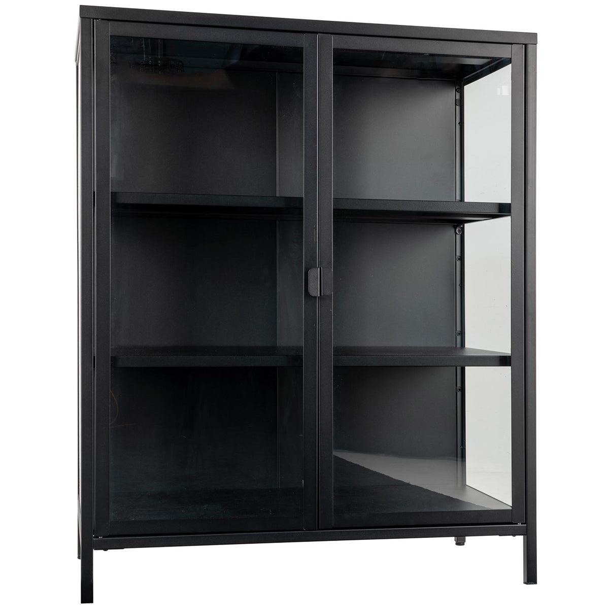 Brisbane Black Low Display Cabinet - WOO .Design