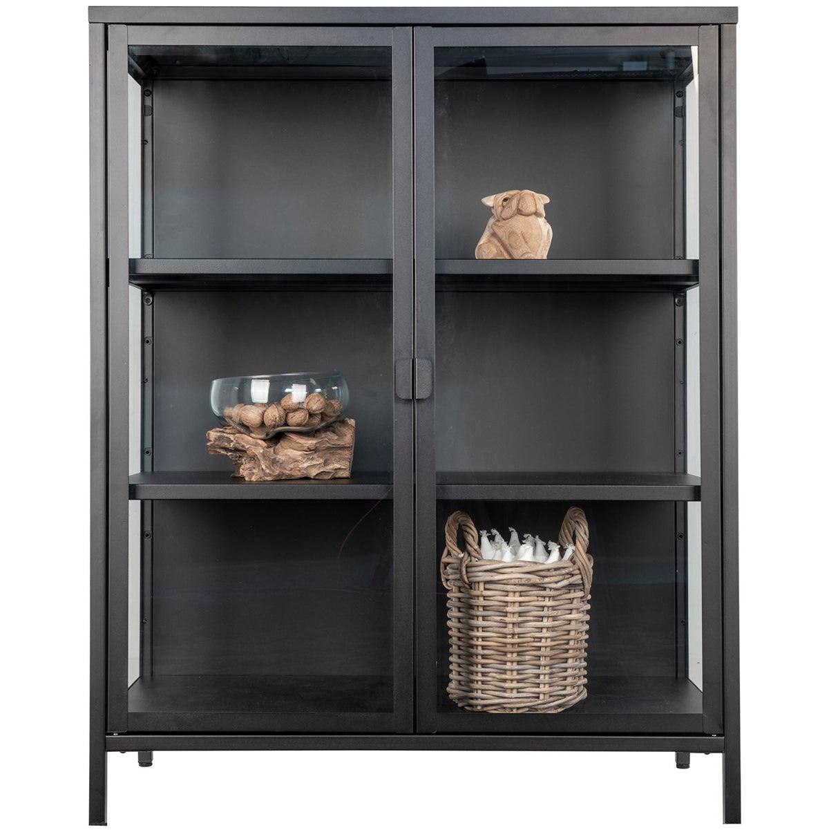 Brisbane Black Low Display Cabinet - WOO .Design