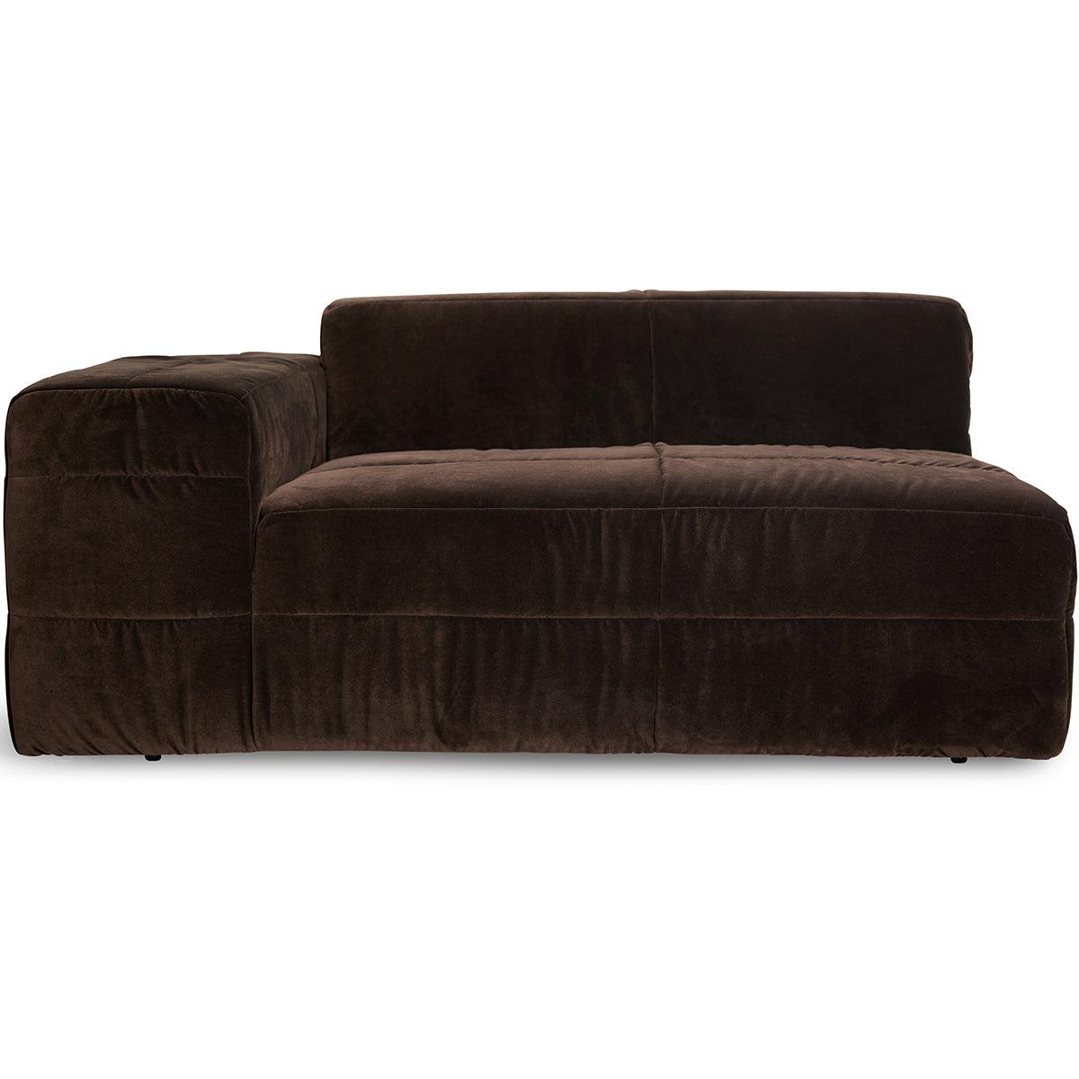 Brut Royal Velvet Sofa - Element Left - WOO .Design