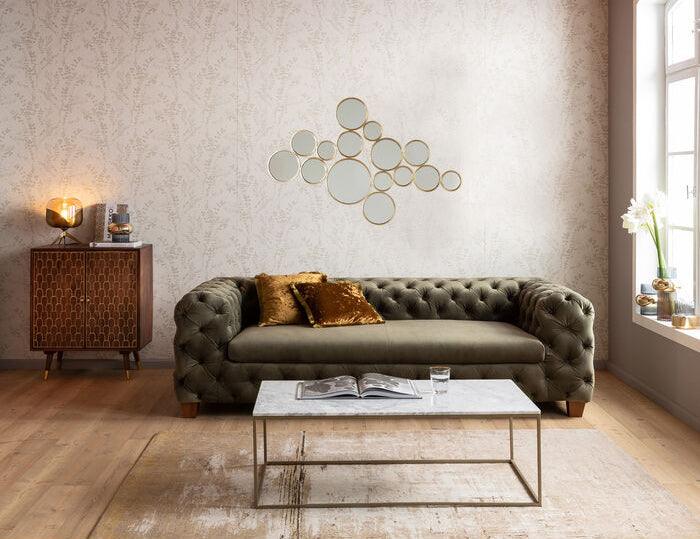 Bubbles Brass Mirror - WOO .Design