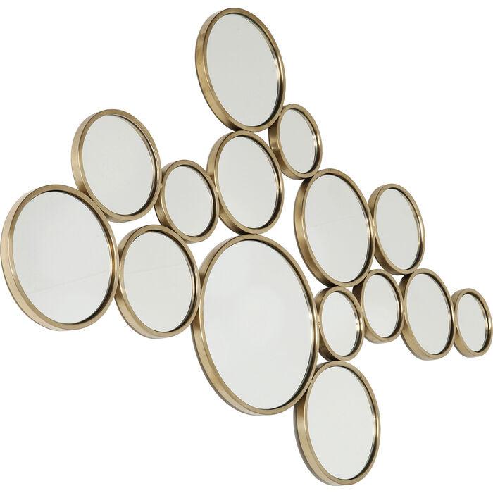 Bubbles Brass Mirror - WOO .Design