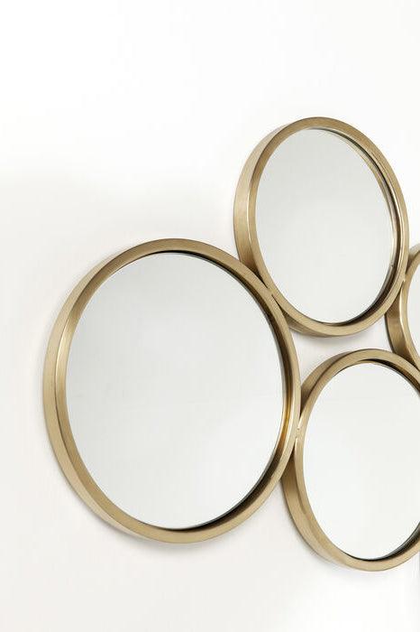 Bubbles Brass Mirror - WOO .Design