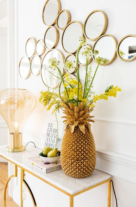 Bubbles Brass Mirror - WOO .Design