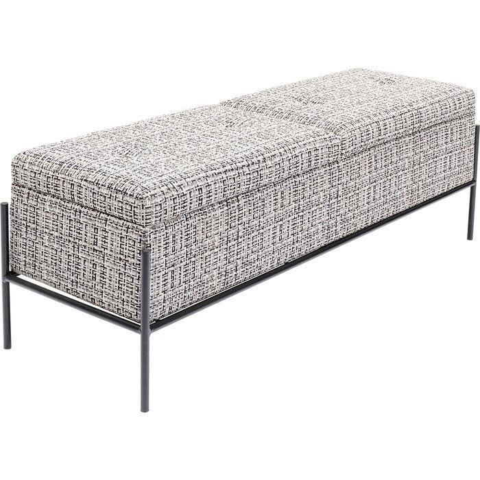 Buttons Storage Salt & Pepper Bench - WOO .Design