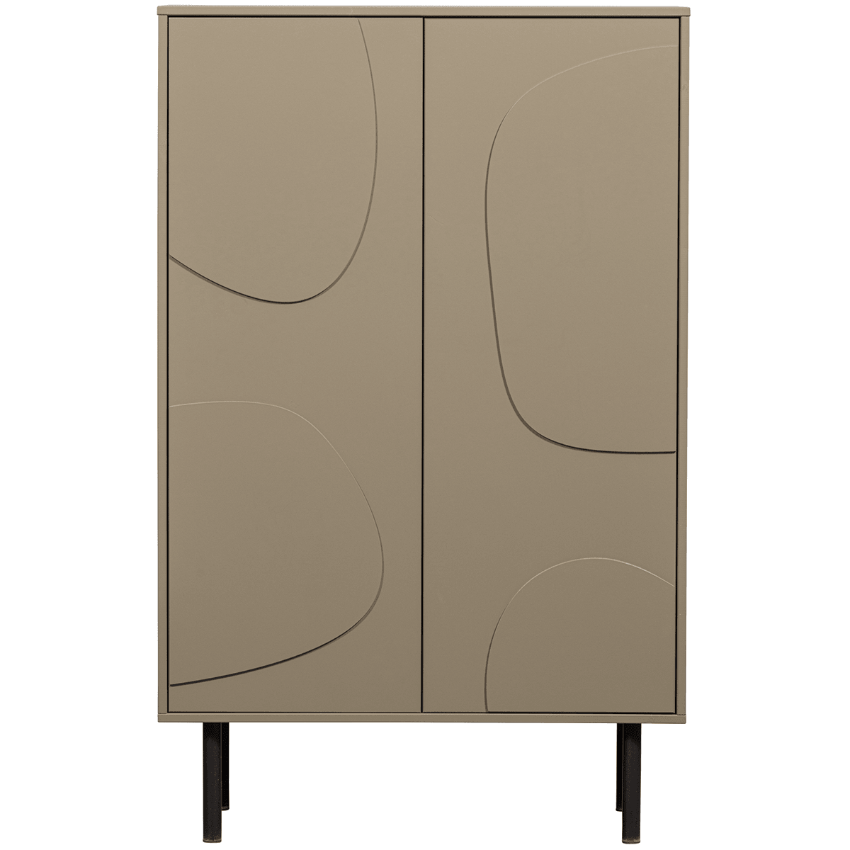 Cadiz Pine Wood Storage Cabinet - WOO .Design