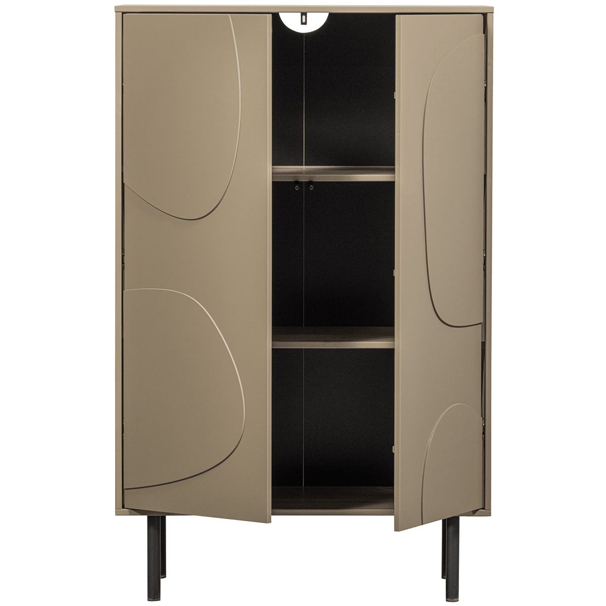 Cadiz Pine Wood Storage Cabinet - WOO .Design