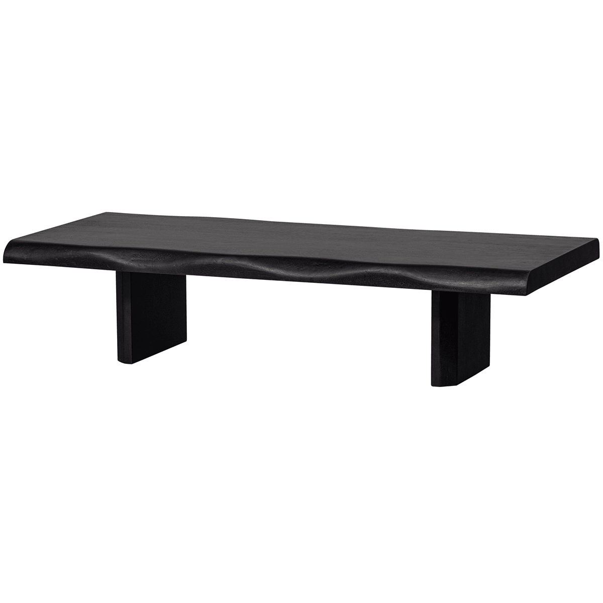 Cali Black Mango Wood Coffee Table - WOO .Design