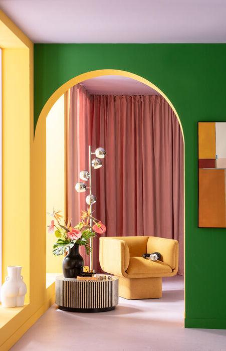 Calotta Chrome Floor Lamp - WOO .Design