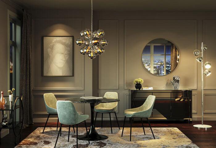 Calotta Chrome Floor Lamp - WOO .Design