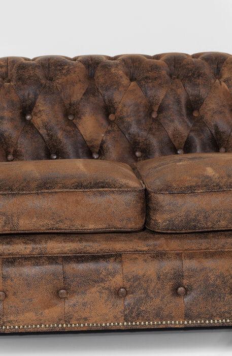 Cambridge Brown Vintage 2 Seater Sofa - WOO .Design
