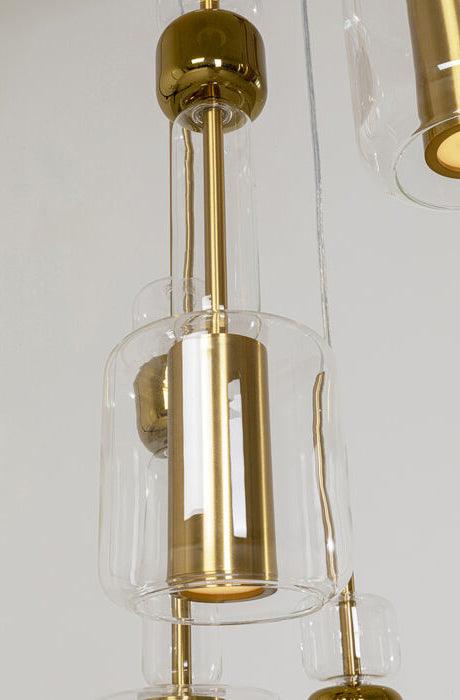 Candy Bar Gold Pendant Lamp - WOO .Design