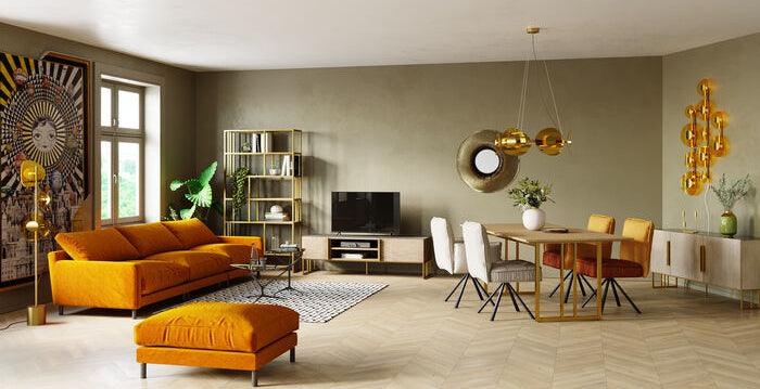 Chelsea Velvet Swivel Chair (2/Set) - WOO .Design