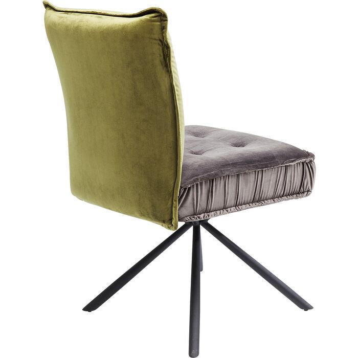 Chelsea Velvet Swivel Chair (2/Set) - WOO .Design