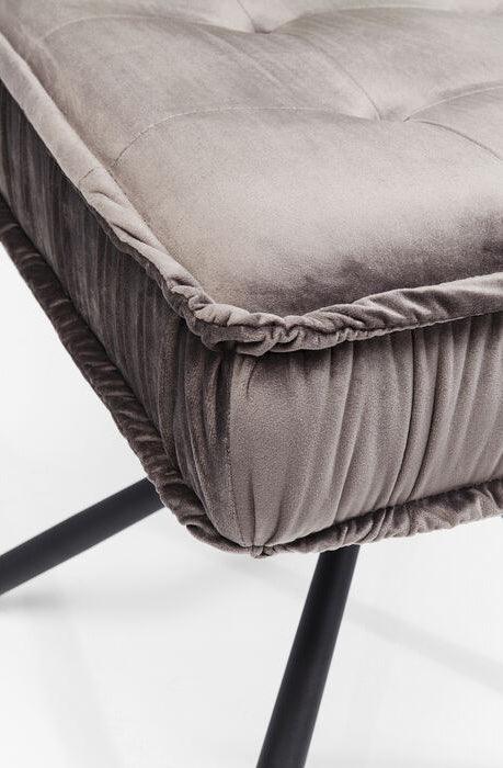 Chelsea Velvet Swivel Chair (2/Set) - WOO .Design