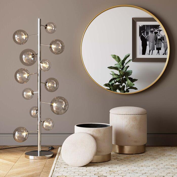 Cherry Creme Cord Storage Stool (2/Set) - WOO .Design