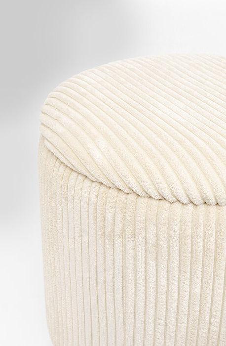 Cherry Creme Cord Storage Stool (2/Set) - WOO .Design