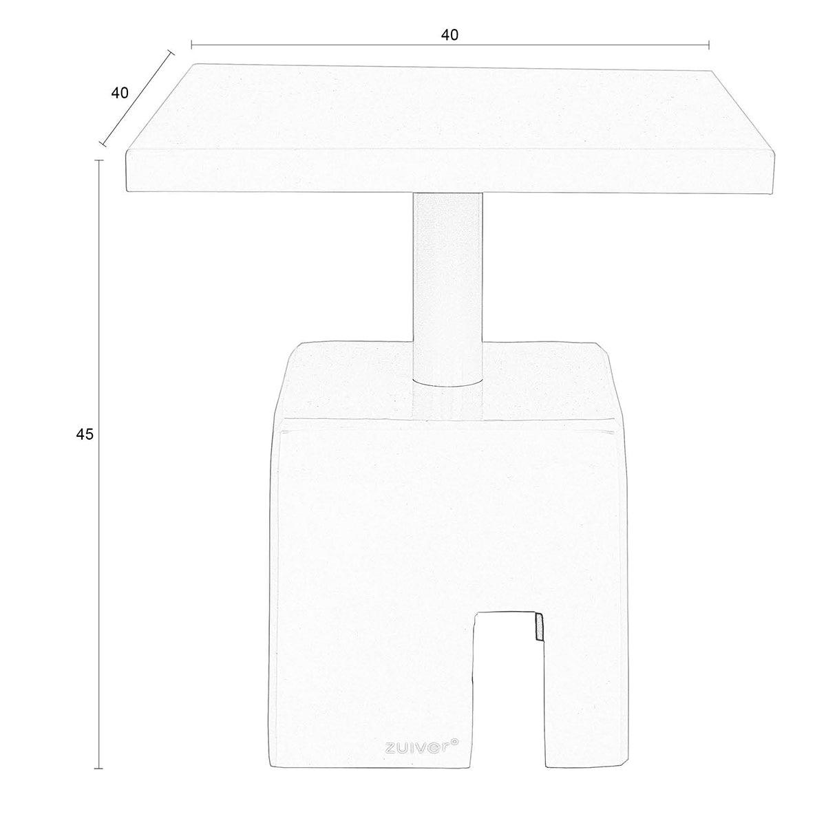 Chubby Metal Side Table - WOO .Design