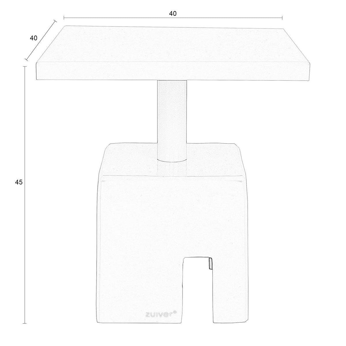 Chubby Metal Side Table - WOO .Design