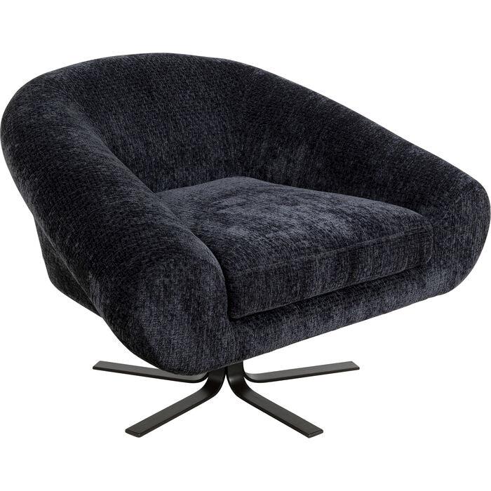 Ciao Midnight Swivel Armchair - WOO .Design