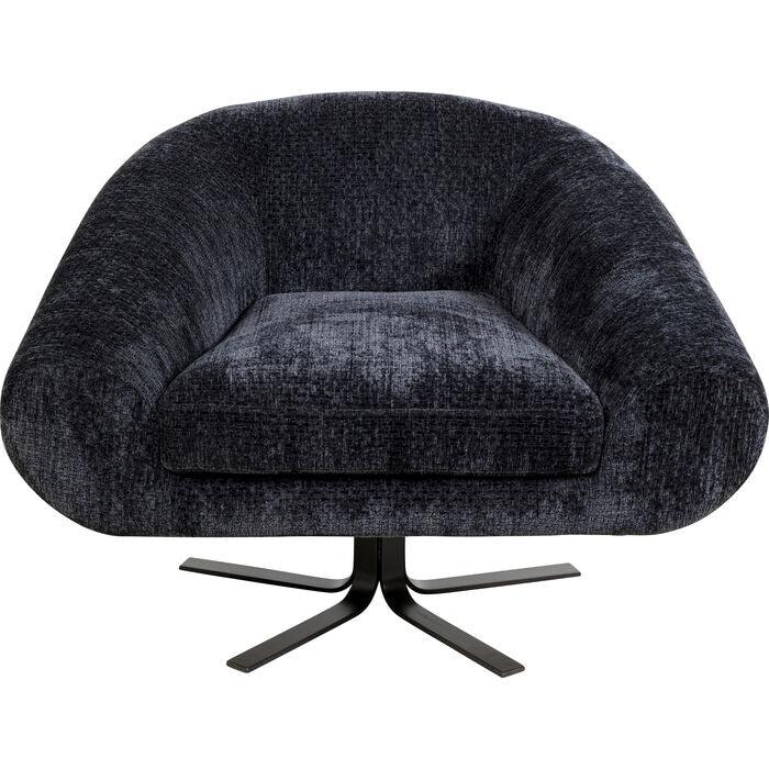 Ciao Midnight Swivel Armchair - WOO .Design