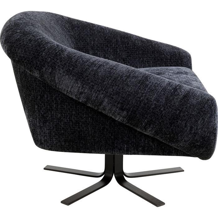 Ciao Midnight Swivel Armchair - WOO .Design
