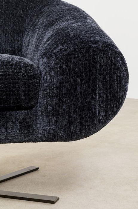 Ciao Midnight Swivel Armchair - WOO .Design