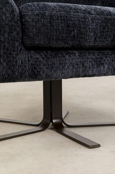 Ciao Midnight Swivel Armchair - WOO .Design