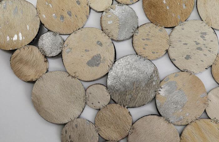Circle Leather Round Carpet - WOO .Design