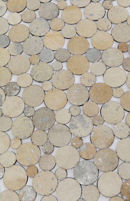 Circle Leather Round Carpet - WOO .Design